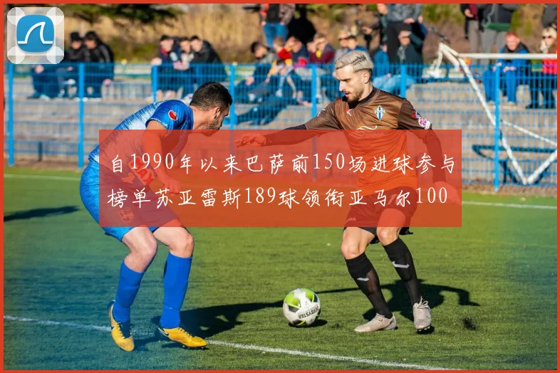 自1990年以来巴萨前150场进球参与榜单苏亚雷斯189球领衔亚马尔100球位列第十